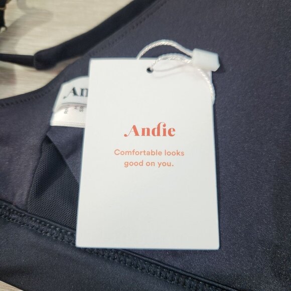 Andie Swim The Tahiti Top In Black New With Tags Womens Size M - Picture 7 of 12